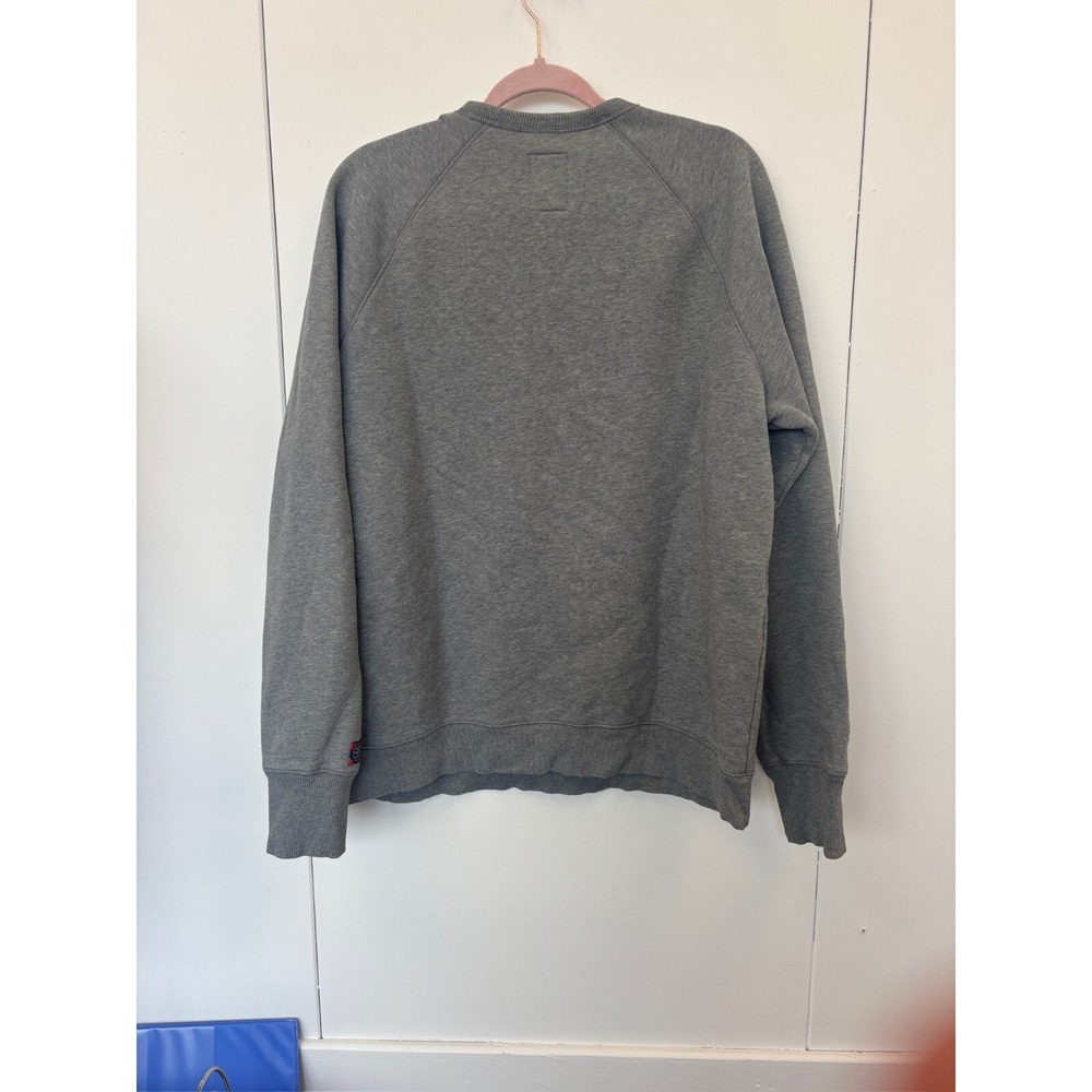 Cult of Individuality Sweatshirt Men's L Gray Crewneck Red Spellout‎ - Picture 3 of 7